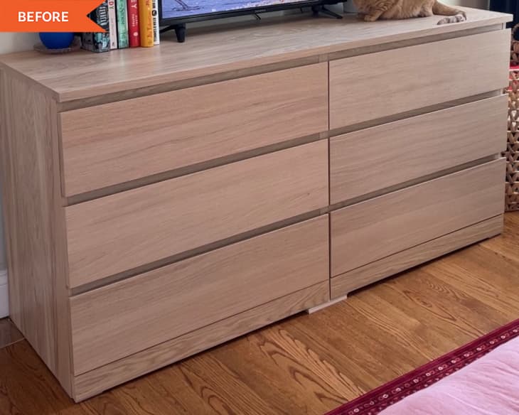 30 IKEA MALM Checkerboard Redo Before and After Photos